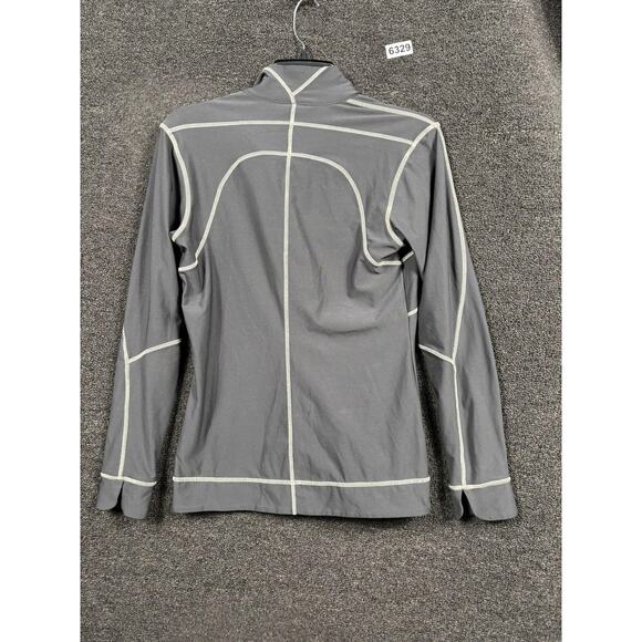 Nike Jacket Womens XS Gray Full Zip Running Track Athletic Stretch 207452-061 - Picture 2 of 8